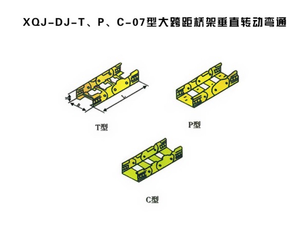 xqj-dj-t、p、c-07型大跨距橋架垂直轉(zhuǎn)動彎通
